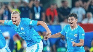 Manchester City se coronó campeón de la Supercopa europea.