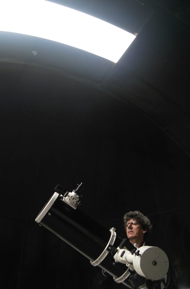 “Sueño con descubrir un cometa. Ese es el mayor sueño de todo astrónomo” confía el Flaco Arquiola.