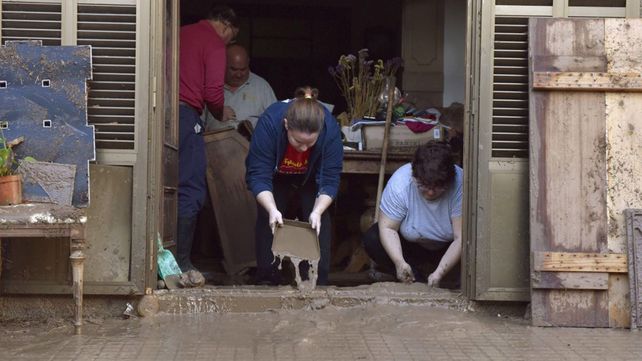 Las impactantes imágenes de la fuerte inundación en Mallorca