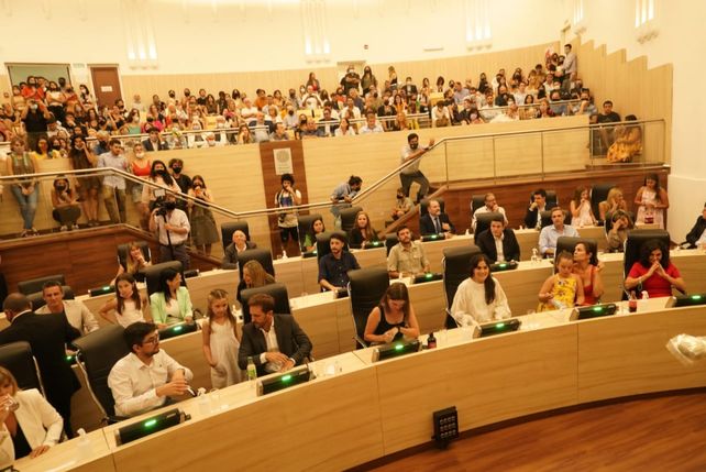 Los nuevos concejales juraron en una jornada con clima de renovación