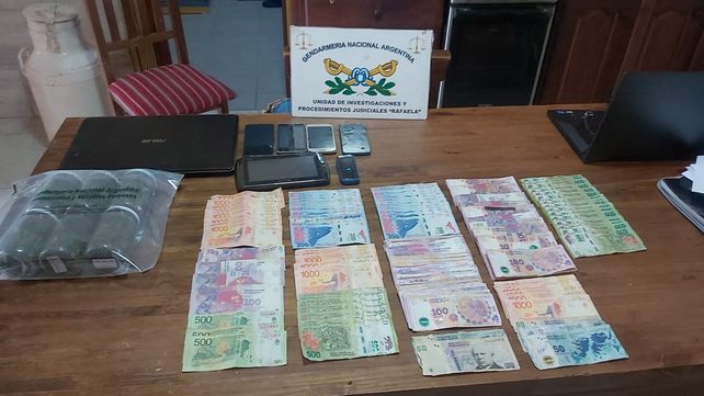 Gendarmería realizó los allanamientos