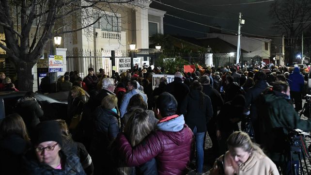 Varias figuras mediáticas participaron de la marcha contra Lotocki