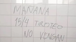 El mensaje escrito por el chico de 13 años en una escuela de Córdoba