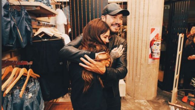 Cande Tinelli sigue creciendo y se mostró muy feliz junto a su novio Franco y a papá Marcelo