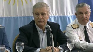 Aguad: No contamos con medios para reflotar el submarino