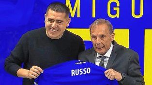 Miguel Russo fue presentado en Boca Juniors