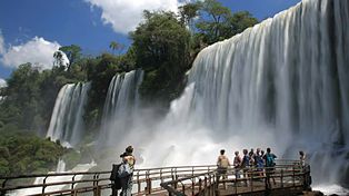 Un clásico, Cataratas del Iguazú.