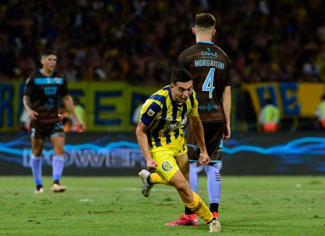 Maximiliano Lovera y un grito de gol que valió un título, el de la Copa de la Liga 2023, de la mano de Miguel Ángel Russo.