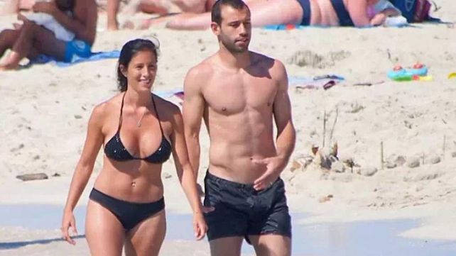 Detrás de todo gran jefe, hay una gran jefa: Fernanda, la mujer de Mascherano