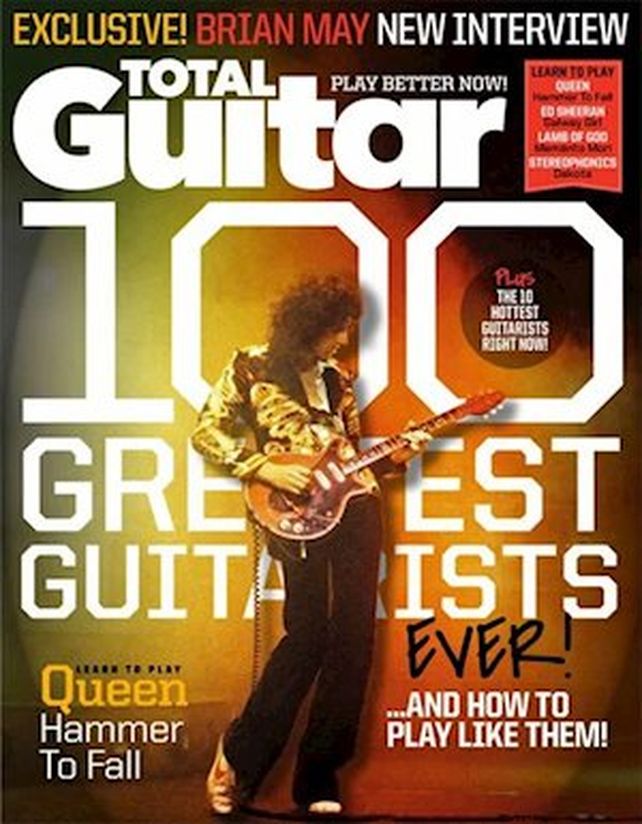 Brian May es elegido el mejor guitarrista de la historia del rock