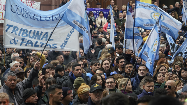 El paro de municipales arrancó este martes al mediodía