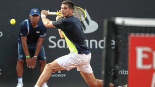 El oriundo de Azul, Federico Delbonis, estará presente en el Challenger en el Santa Fe Lawn Tennis Club.