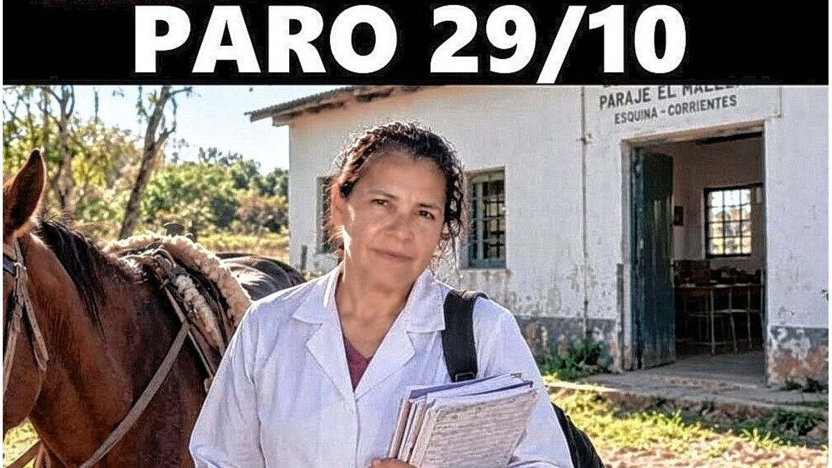 Agmer anunció un paro docente en reclamo de justicia por Nancy Godoy
