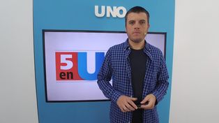 Las noticias más relevantes de este lunes a nivel local, provincial y nacional, en una nueva entrega de Cinco en UNO.