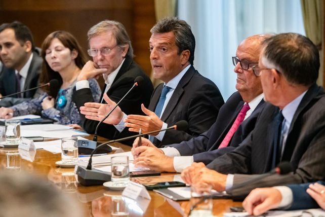 El anuncio. El martes el ministro Massa