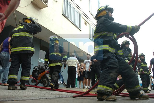 Investigan las causas que provocaron el incendio en el sanatorio Americano