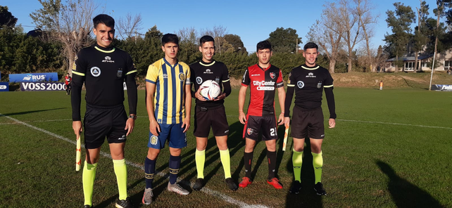 Los capitanes de Central y Newells en 4ta división