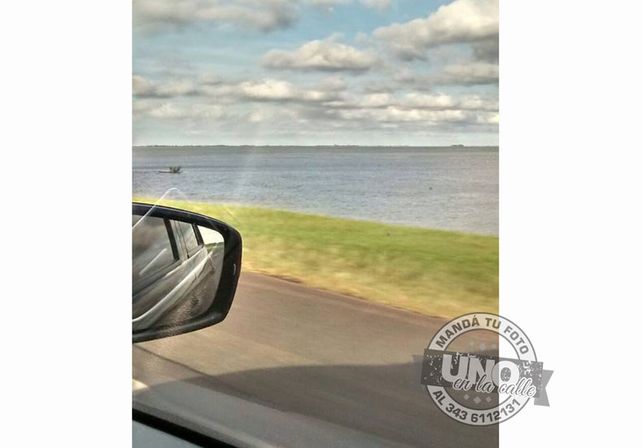Foto: La ruta nacional 174 que une Victoria con Rosario