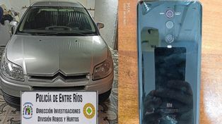 Los allanamientos buscan desarticular bandas que se tirotean en Paraná. El auto habría sido utilizado para un ataque a balazos.