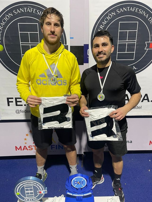 Rosario gritó campeón en el torneo provincial de pádel: cinco parejas ganaron y otras seis fueron finalistas