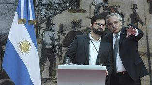 Fernández y Boric reivindicaron la hermandad de Chile y Argentina