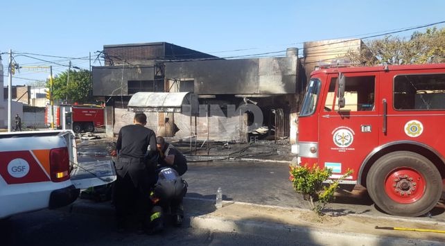 Impactante: así quedó el depósito del ministerio de Desarrollo Social