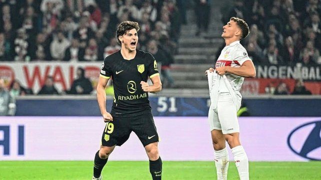 Julián Álvarez volvió a convertir un gol con la camiseta del Atlético de Madrid.