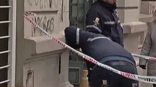 Explotó una instalación eléctrica de la escuela Alem y un operario resultó herido