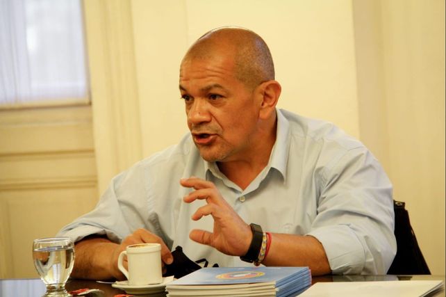 El secretario general de Sadop. Martín Lucero