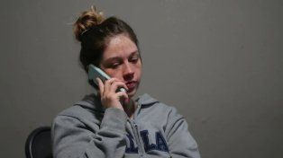 Cheyenne Hangaman, madre de los tres chicos que murieron ahogados en la tormenta invernal de Texas.