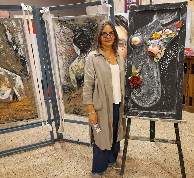 Mara Nauwelaerts dirige su propio taller y además dicta clases desde el año 2006 en la Artística TYP.