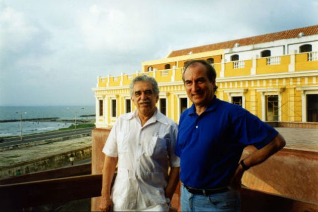 García Márquez y Eloy Martínez cimentaron una férrea amistad durante la visita que el autor de Cien años de soledad hizo a Buenos Aires.