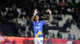 Ángel Di María realizó la entrada en calor, pero no ingresó ni un minuto.en la derrota de Central en Mendoza.