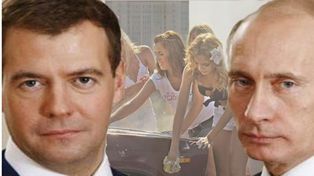 Medvedev y Putin calientan la campa&ntilde;a electoral rusa con sugerentes videos