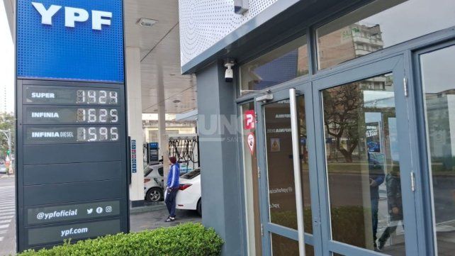 YPF: los nuevos precios de los combustibles en la ciudad de Santa Fe