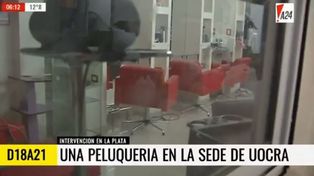 En la sede de la Uocra