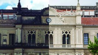 ¿Cómo fue la restauración de la Manzana Histórica?
