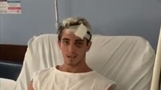 Matías Montín, el joven agredido brutalmente en el boliche Ananá en Mar del Plata, grabó un video desde el hospital.&nbsp;