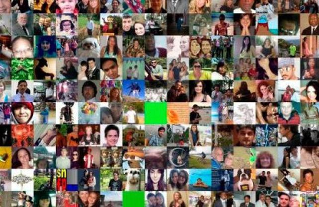 TheFacesOfFacebook, el sitio donde podés ver a todos en el Facebook