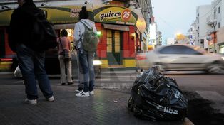 Por un paro de trabajadores de Cliba media ciudad está sin recolección