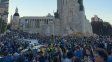 Central: todo es alegría por el nuevo título y armó su propia fiesta en el Monumento