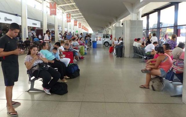 Aún en obras. El año pasado partieron 722 unidades diarias desde la terminal