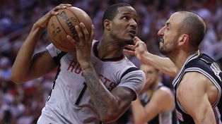 Ginóbili hizo un buen aporte pero San Antonio cayó en Houston