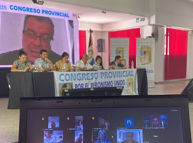 El PJ santafesino reunió de modo virtual a más de 300 congresales.