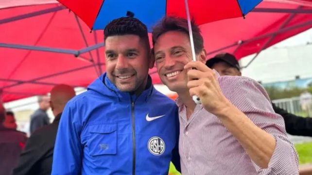 El presidente de San Lorenzo