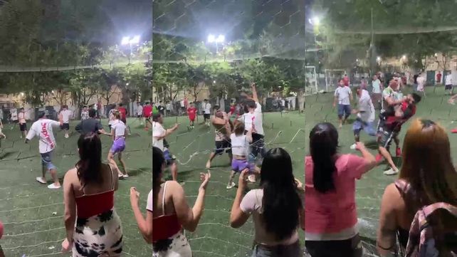 Un joven disparó durante una pelea entre jugadores de fútbol 7.