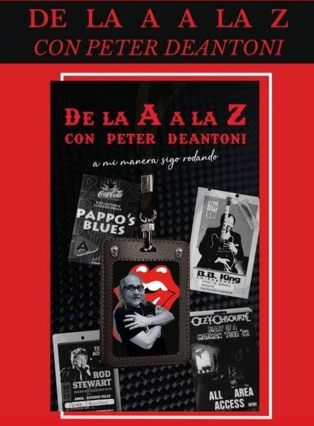 La tapa de la nueva producción en la que cuenta su experiencia como mánager de rock.
