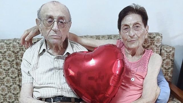 Día de los Enamorados: desde hace 78 años Arón y Ethel transitan la vida juntos