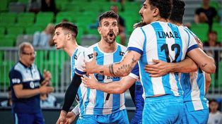 El seleccionado argentino masculino de vóleibol logró este miércoles una victoria sobre Egipto.
