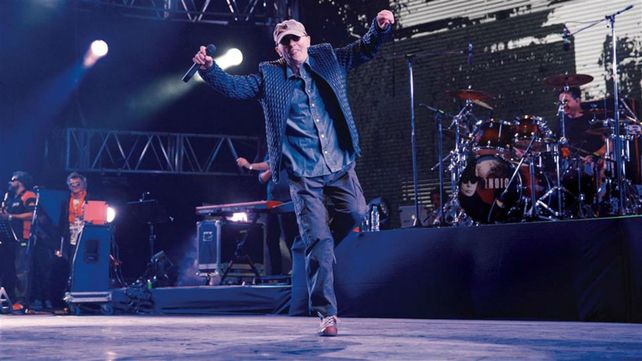 Solari en su último show